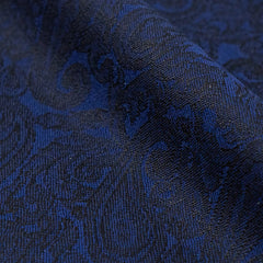 Navy Paisley