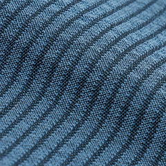 Teal Seersucker